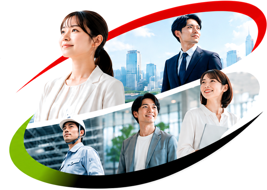 多様な仕事で活躍する人々